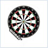 Win-6900-145 Mega Std White Dartboard