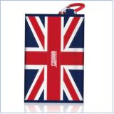 Canvas wallet England Flag design