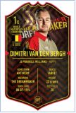 Ultimate Darts Card Dimitri Van Den Bergh
