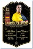 Ultimate Darts Card Gabriel Clemens