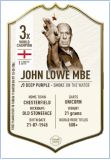 Ultimate Darts Card John Lowe