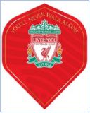 Liverpool FC Dart Flights Red - YNWA Crest