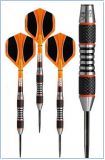Perfect Steeldarts Solarfox 4 Black & Orange 26gr.